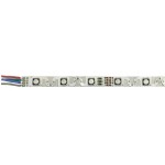 Tira LED 5 mts Flexible ZIG-ZAG 60W 240 Led SMD 5050 IP20 RGB, Serie Profesional
